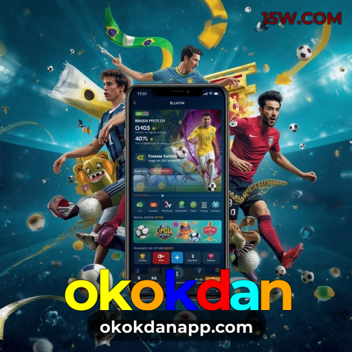 Aplicativo móvel okokdan para iOS e Android